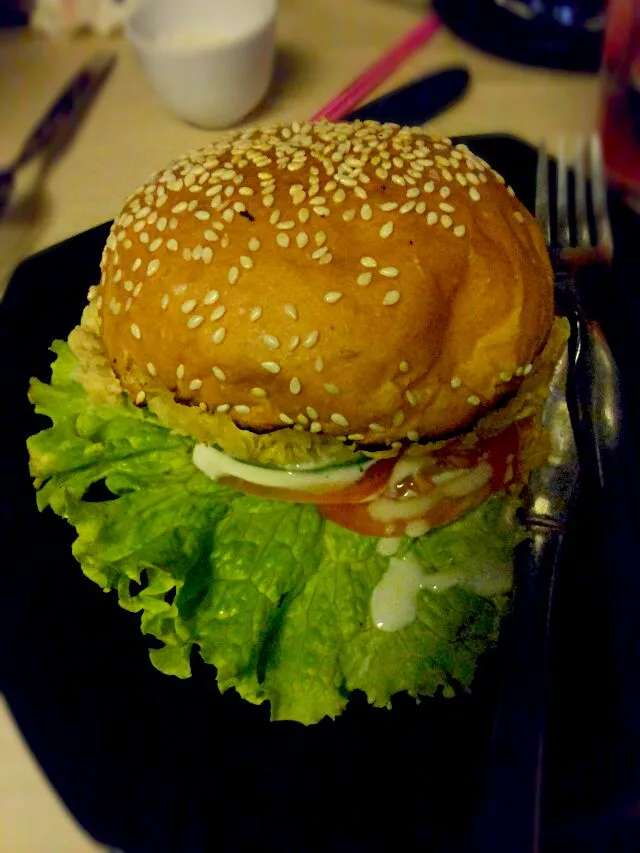 Burger Chicken Chrispy|Kjohärtantå McMaéさん