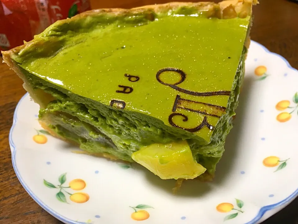 パブロの抹茶ケーキ|はっちぃさん