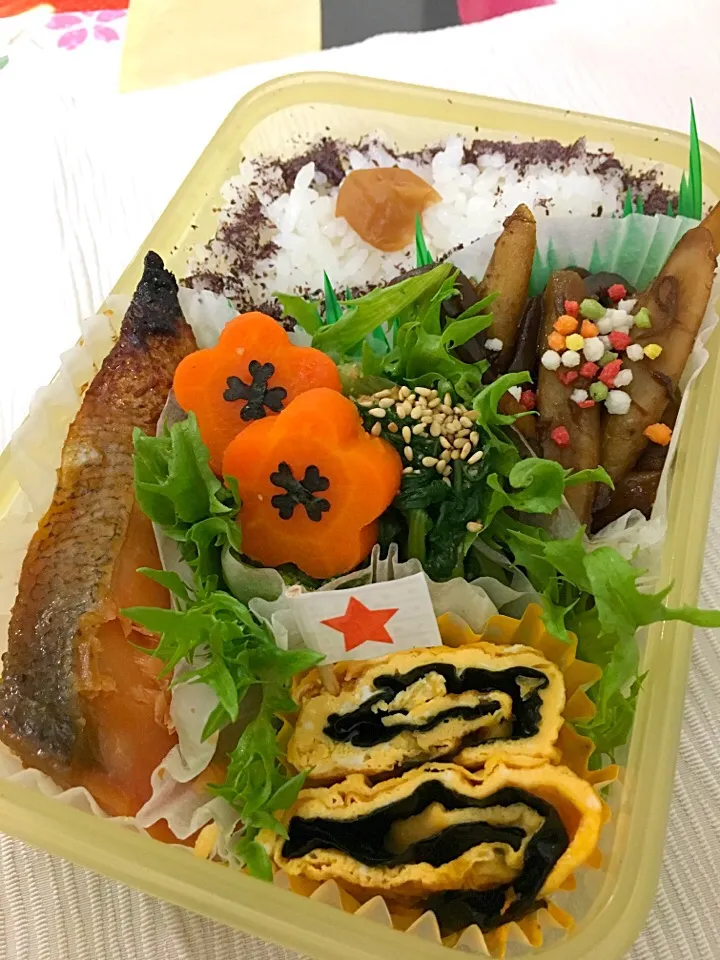 Snapdishの料理写真:1月13日   プクパパ  お弁当|プクママさん