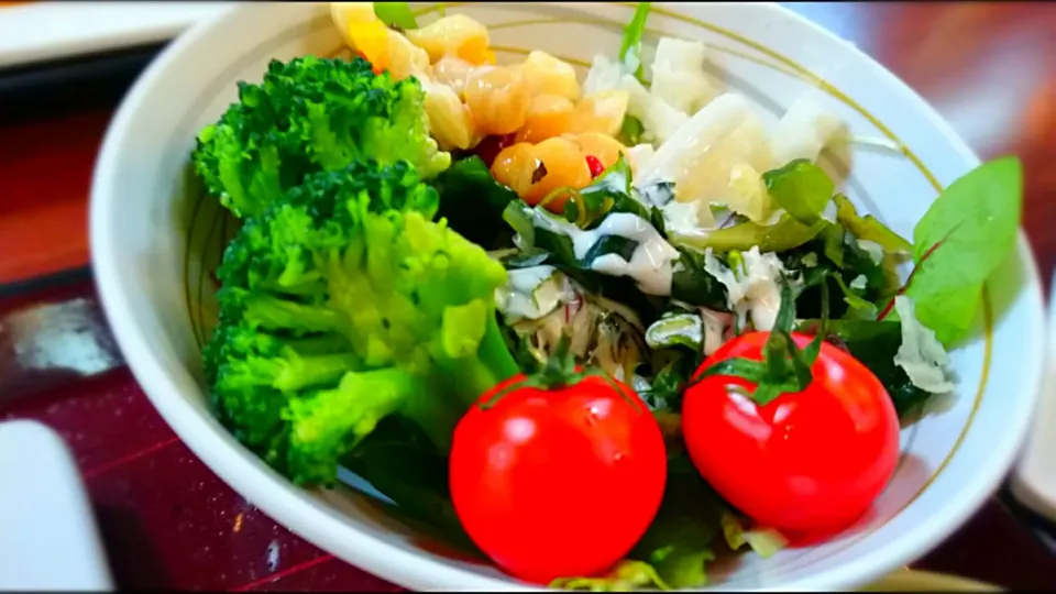 20170113朝サラダ🍅🌿|メイメイda.さん