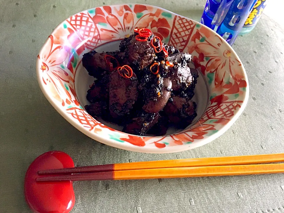 レバーのあまから胡麻味噌あじ|チコさん