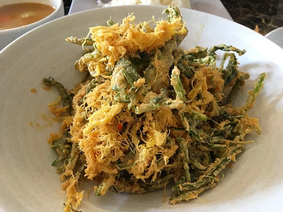 Crispy salted egg yolk kang kong|Ong Sor Fernさん