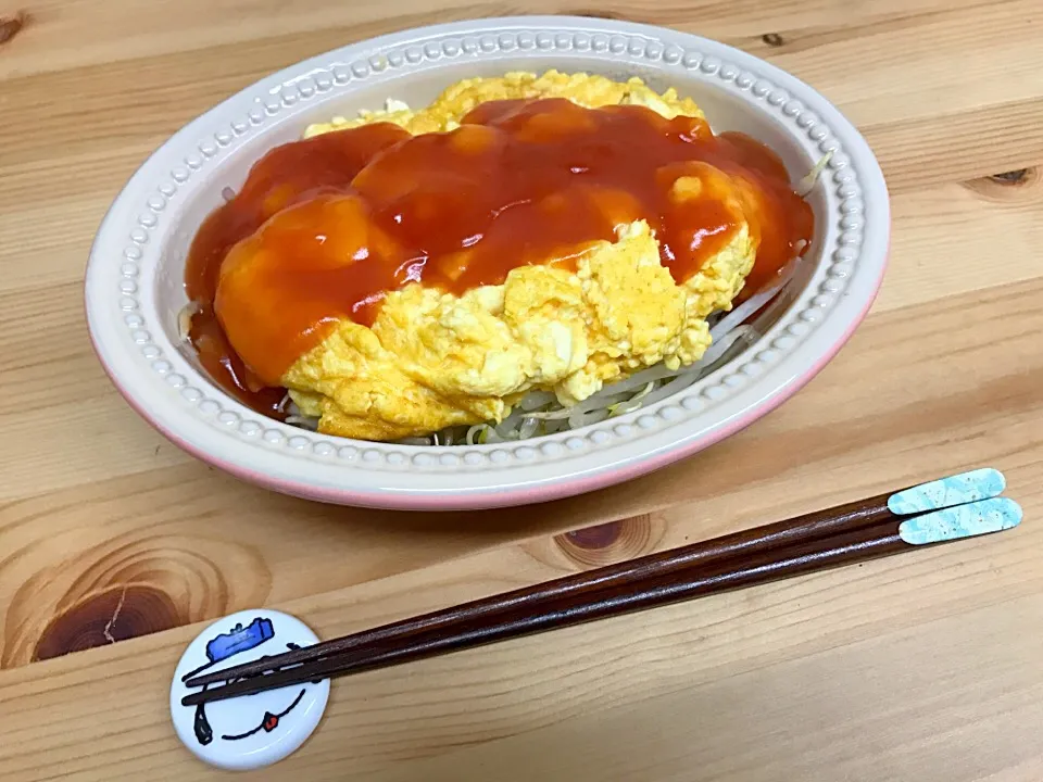 もやしの天津飯風|なおこさん