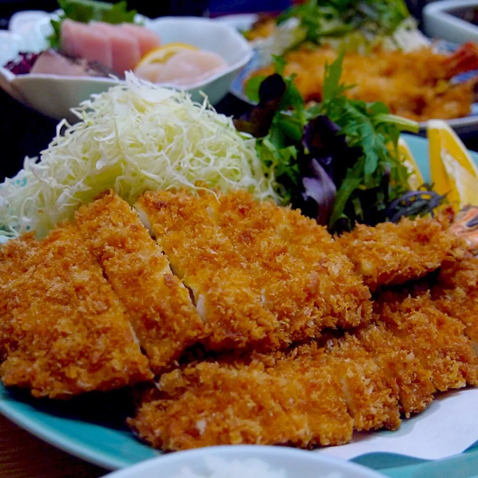 ♪大海老フライ定食♪|ぼるぴぃ〜さん