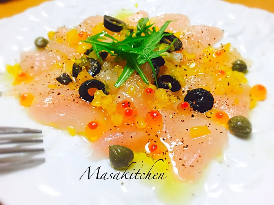 Snapdishの料理写真:Carpaccio de tuna|Masakiさん