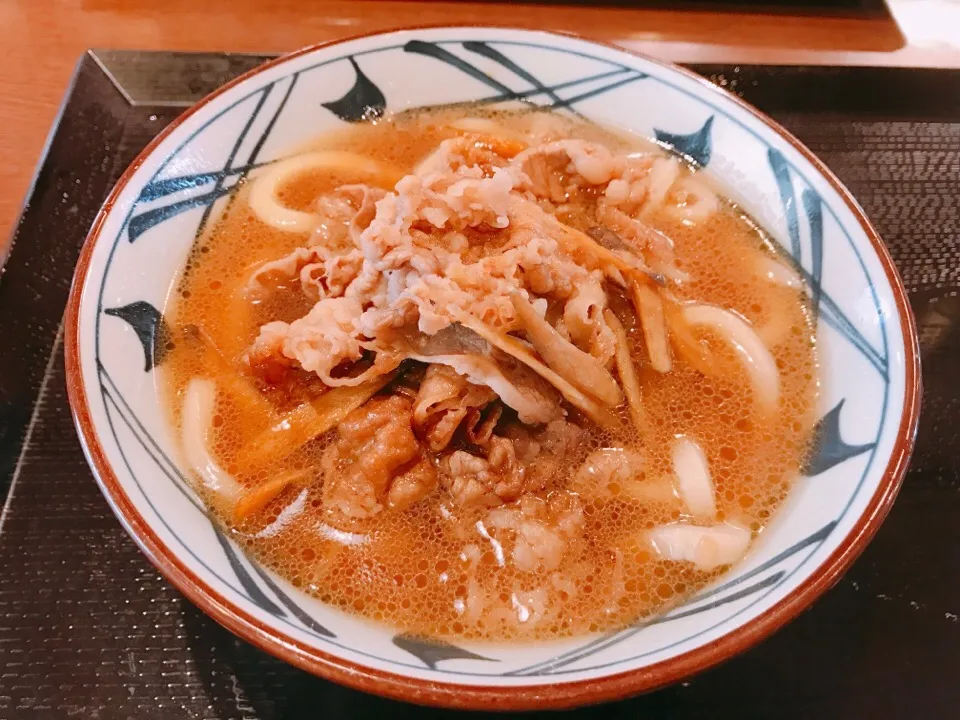 肉ごぼうかけうどん|ちゃみこさん