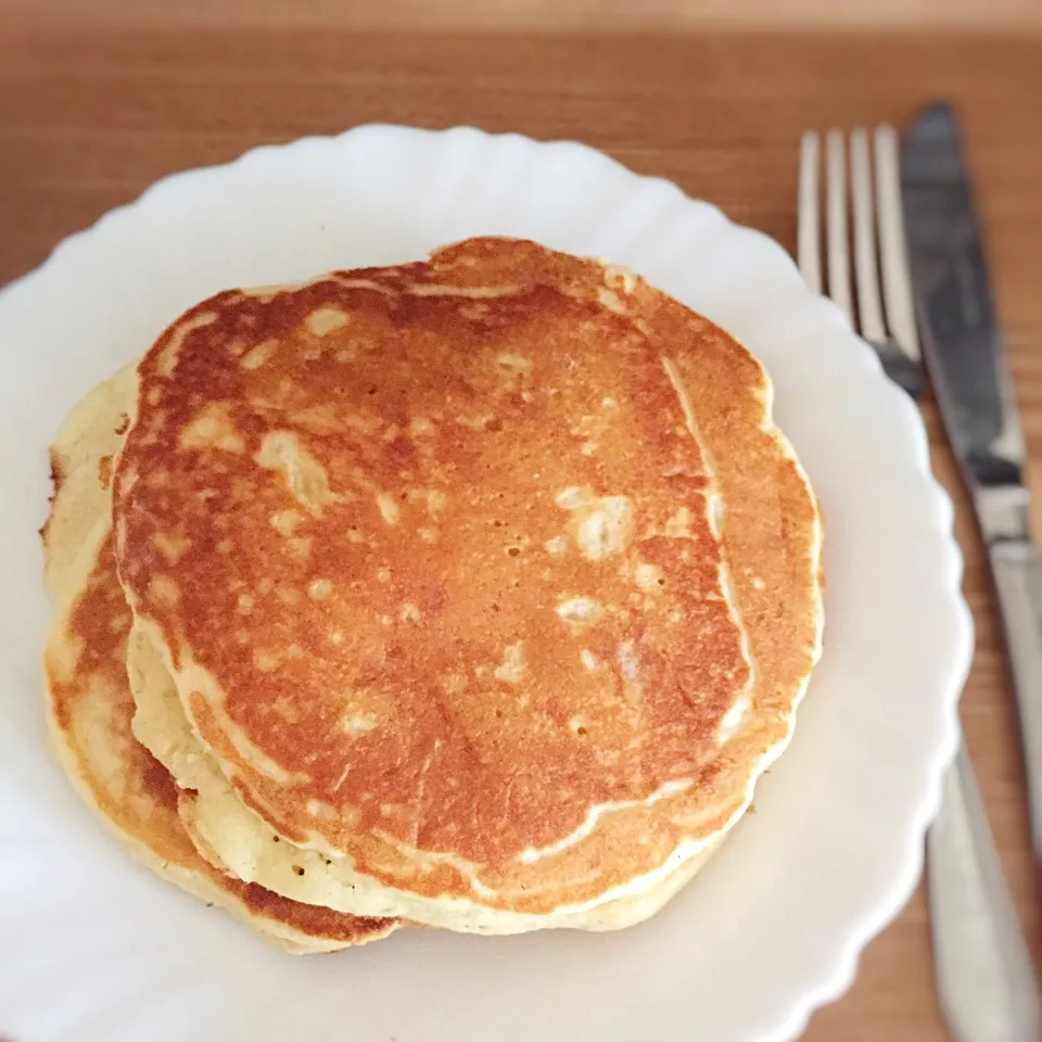 「さつまいものふわふわホットケーキ」Kaori | お菓子・パンのレシピや作り方【corecle＊コレクル】|ももさん