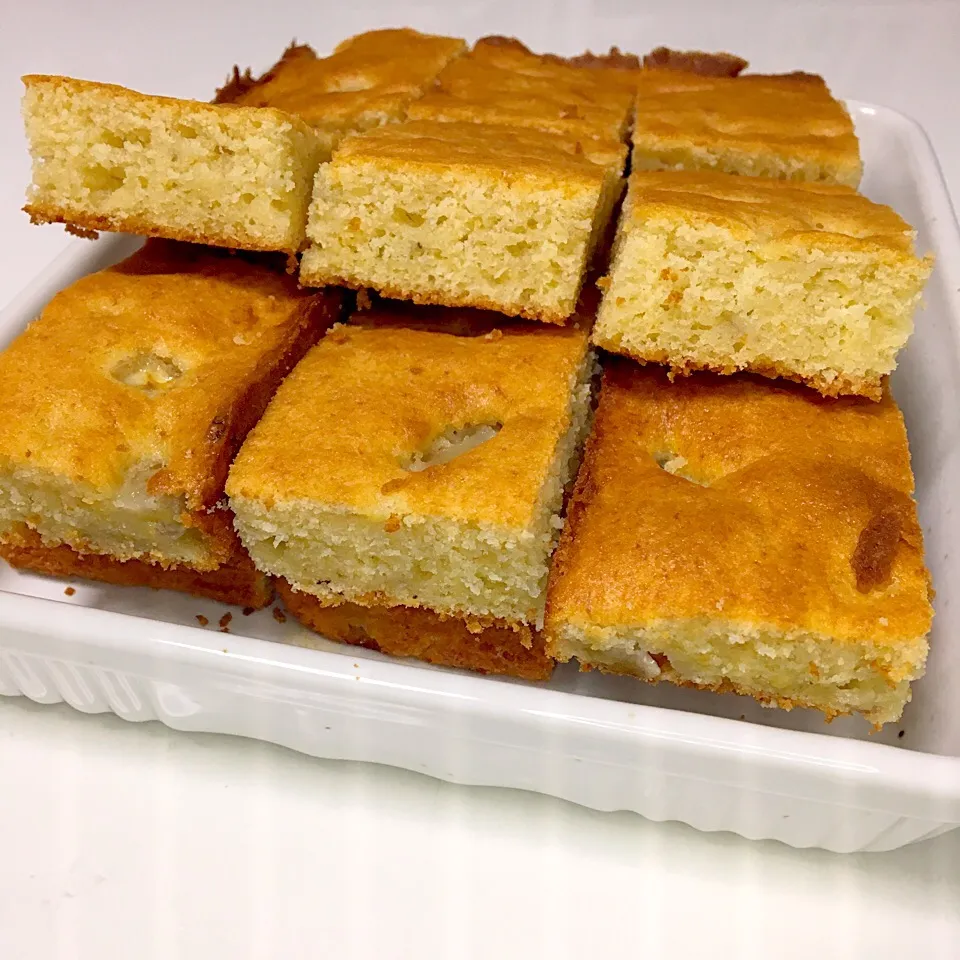 バナナアーモンドケーキ|しーさん