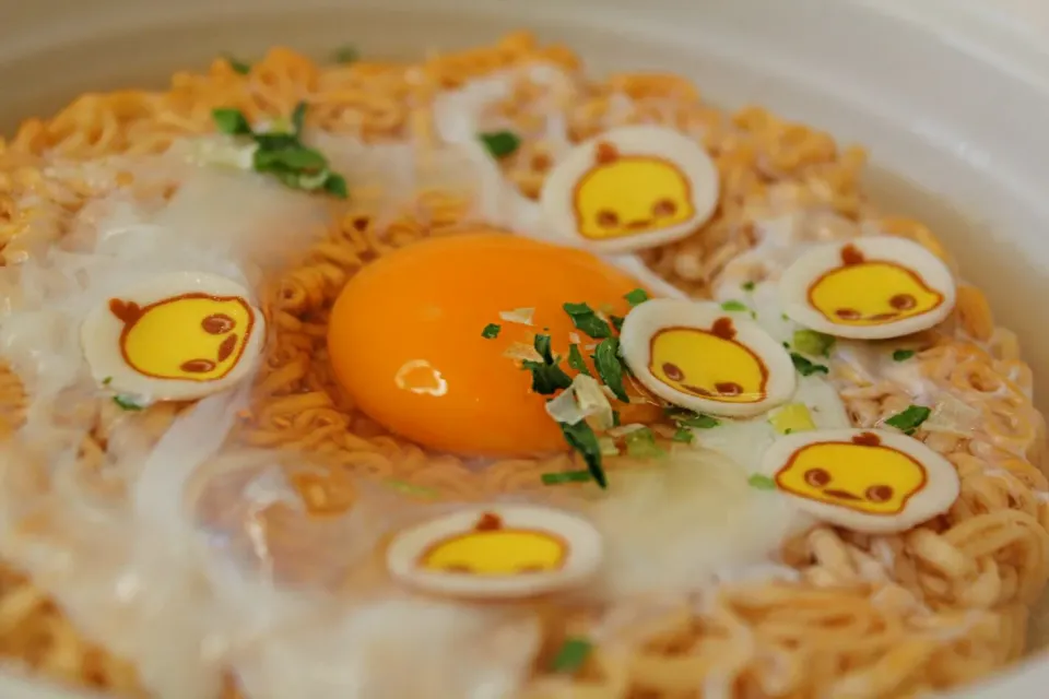 安定のチキンラーメン♡|ちびめがさん