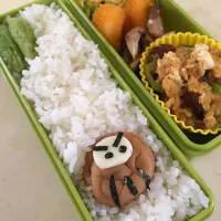 Snapdishの料理写真:2017.1.22 たいち、頑張れ弁当！|mameさん