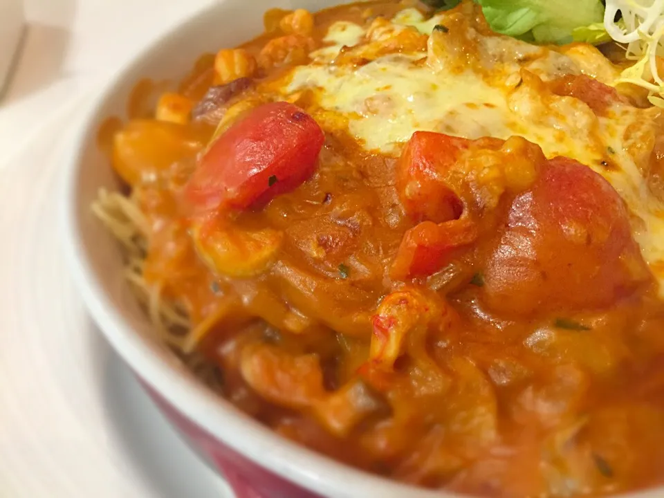 ロブスターのトマトソースパスタ🍝|buhizouさん