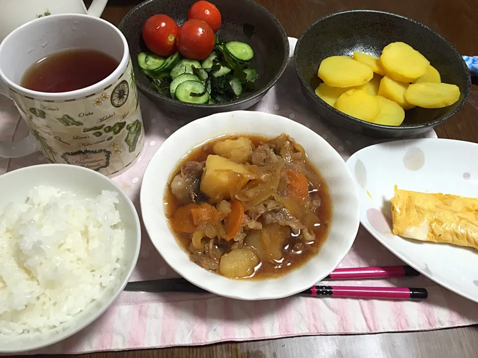 夜ご飯♡|みーさん