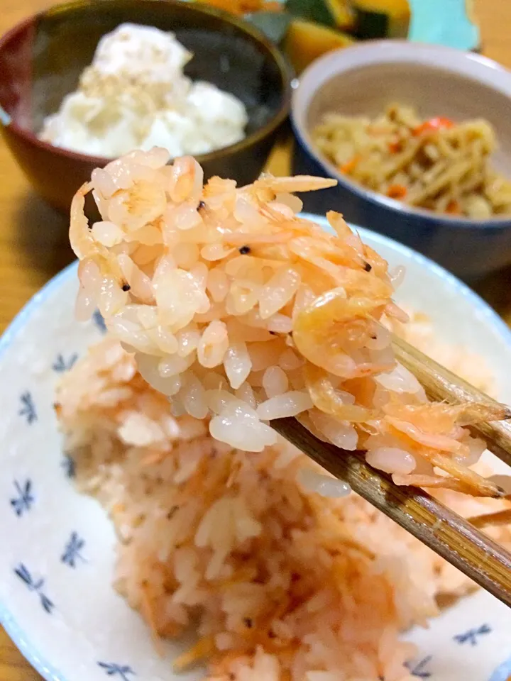 桜えびの炊き込みご飯|風流料理人さん