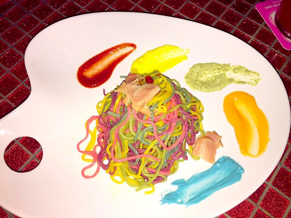 Snapdishの料理写真:🍝Rainbow Spag🍝|山田さん