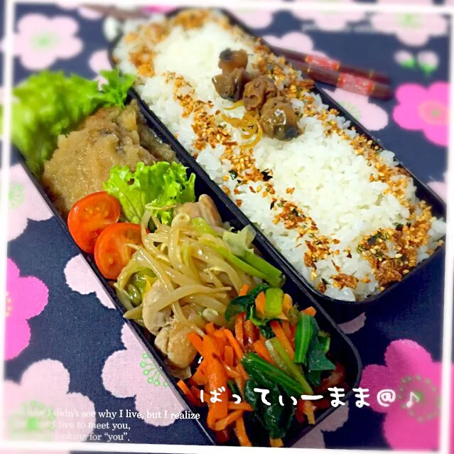 サバのみぞれかけ弁当～♡ #ばってぃーまま＠♪の節約しても美味しいお弁当|ばってぃーまま＠♪さん