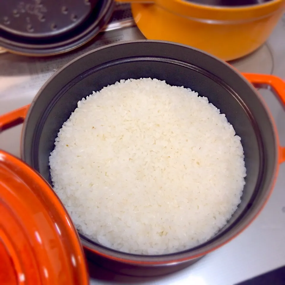 ストウブでご飯🍚モッチモチ|祥子さん