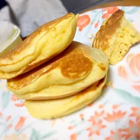 Snapdishの料理写真:ホットケーキ😍😍（お豆腐入り）|なおさん