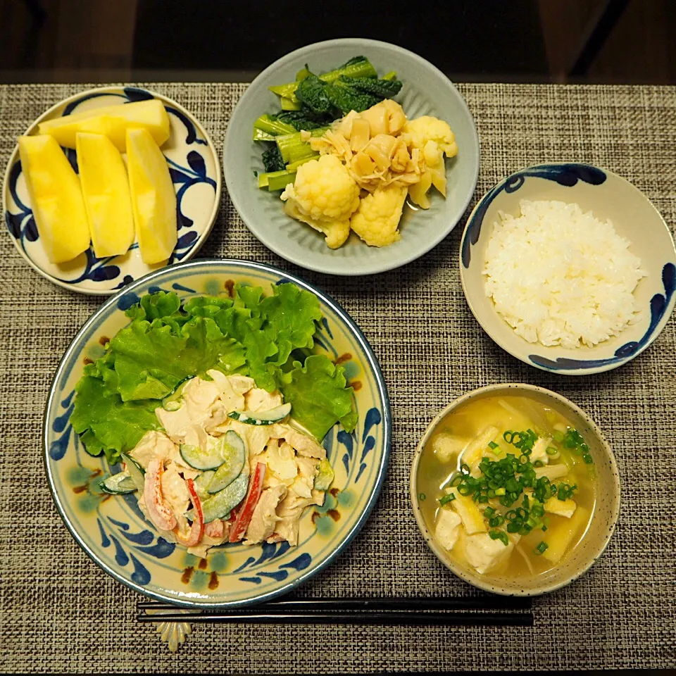 チキンサラダ|はらしおりさん