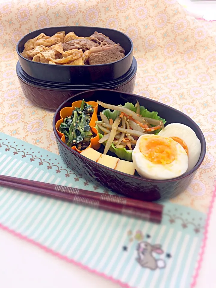 久々のお弁当

金子さんに褒められた！へへ⋆⸜(* ॑꒳ ॑*  )⸝|いず⋈ + ゜さん