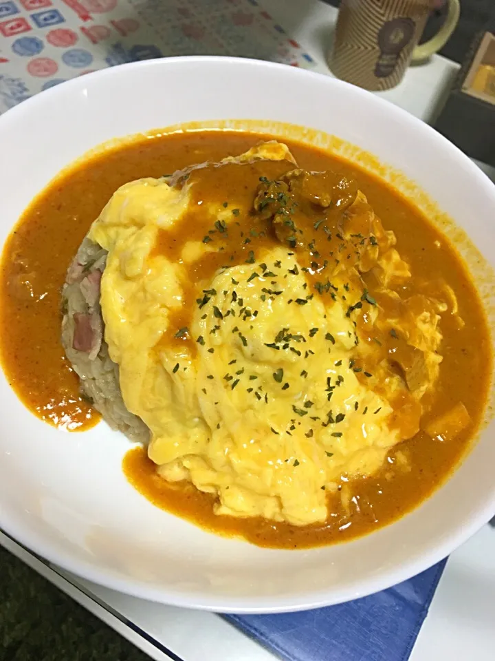 バター香るオムカレー|AyuChさん