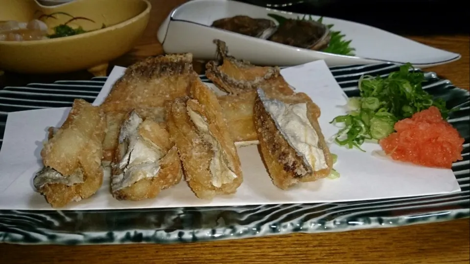 太刀魚の唐揚げ|ひでさん