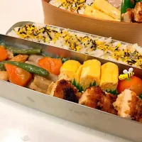 Snapdishの料理写真:旦那さんお弁当|みきさん