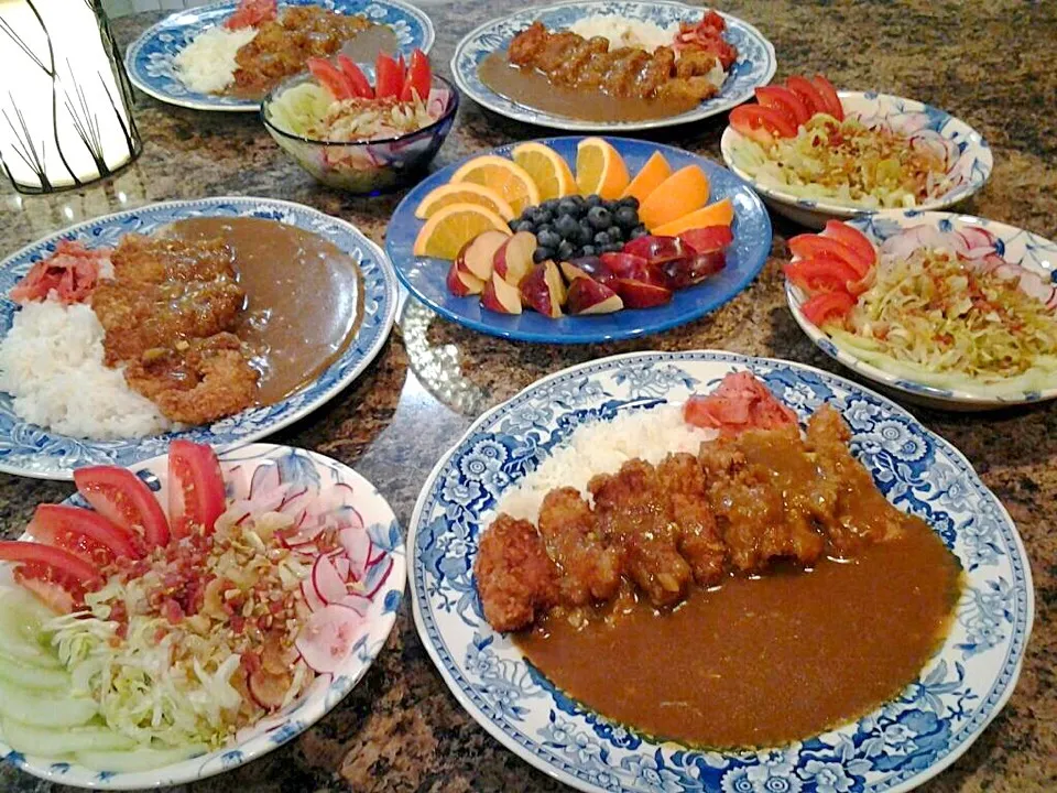 カツカレーと手創りの、福神漬け|Toshinori Kogaさん