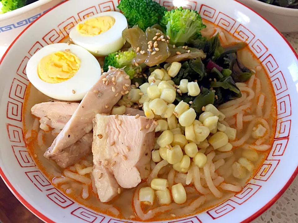 ヌードルメーカーで作った味噌ラーメン|Miyukiさん