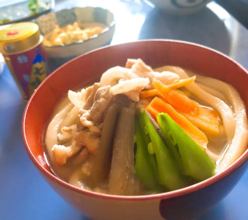 昼ごはん 肉うどん|砂雪さん