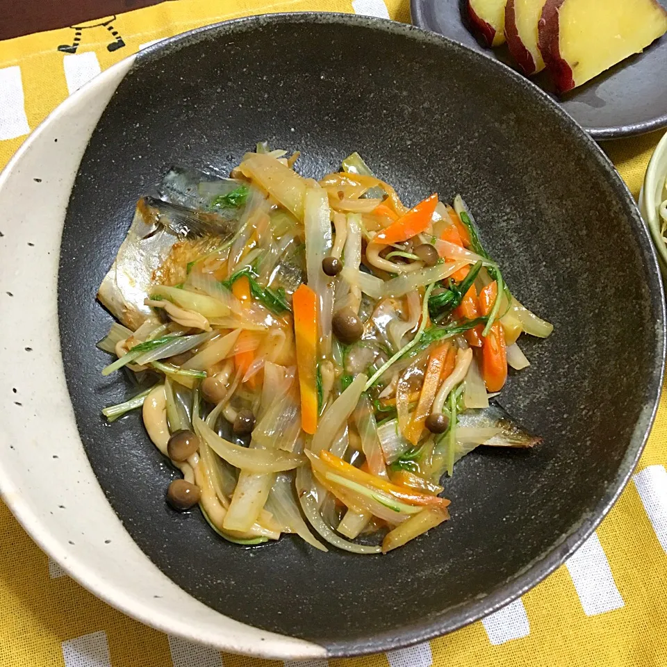 鯖のたっぷり野菜あんかけ|あさかさん