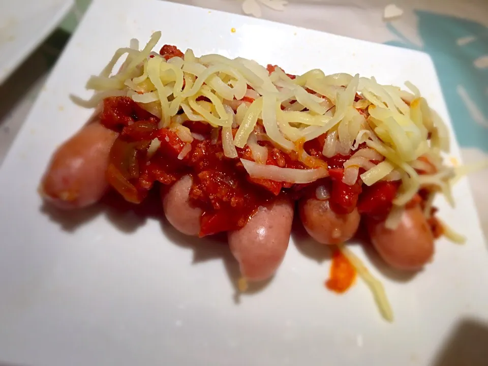 Chili Hotdog|🌸ルビーかわな🌸さん