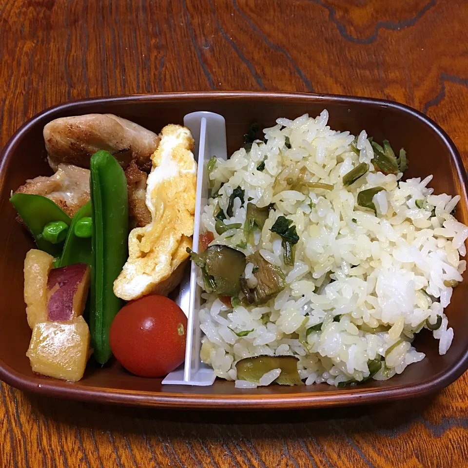 Snapdishの料理写真:1/18のお弁当|どくきのこさん