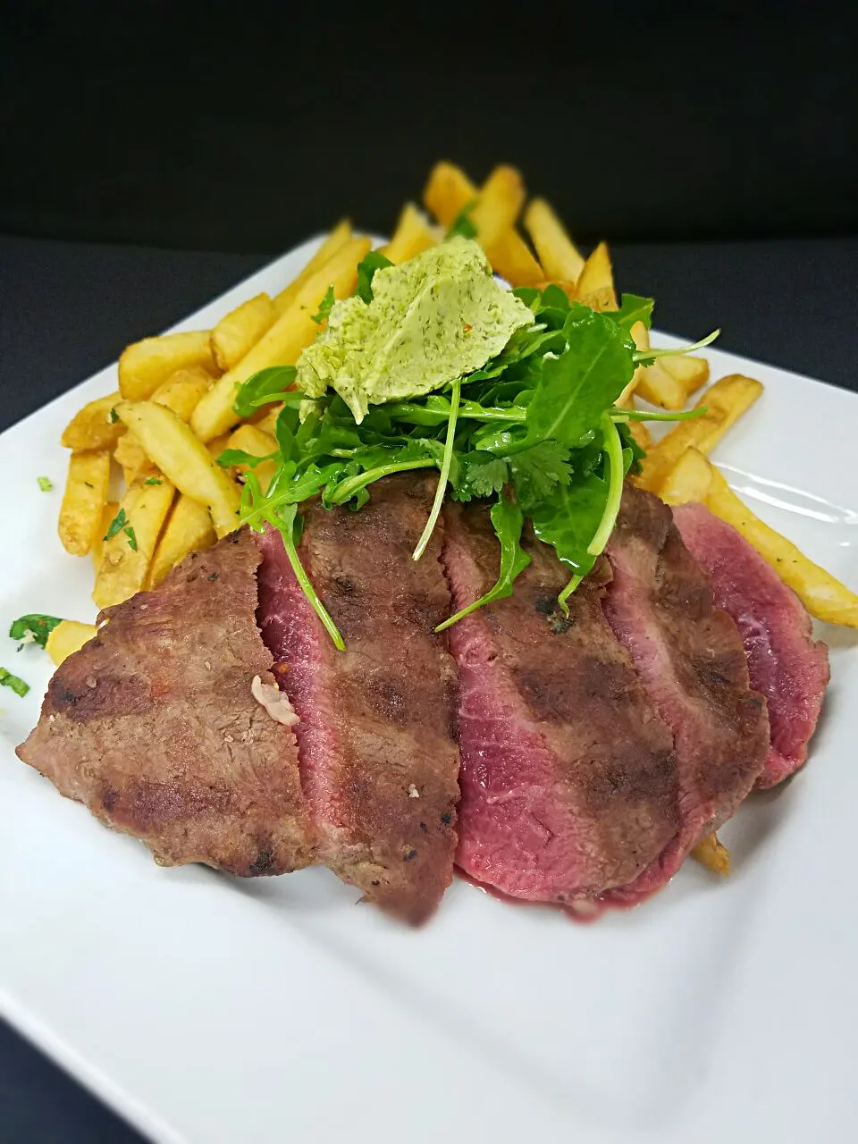 Steak Frites with Chimchurri butter|Melissa Greenさん