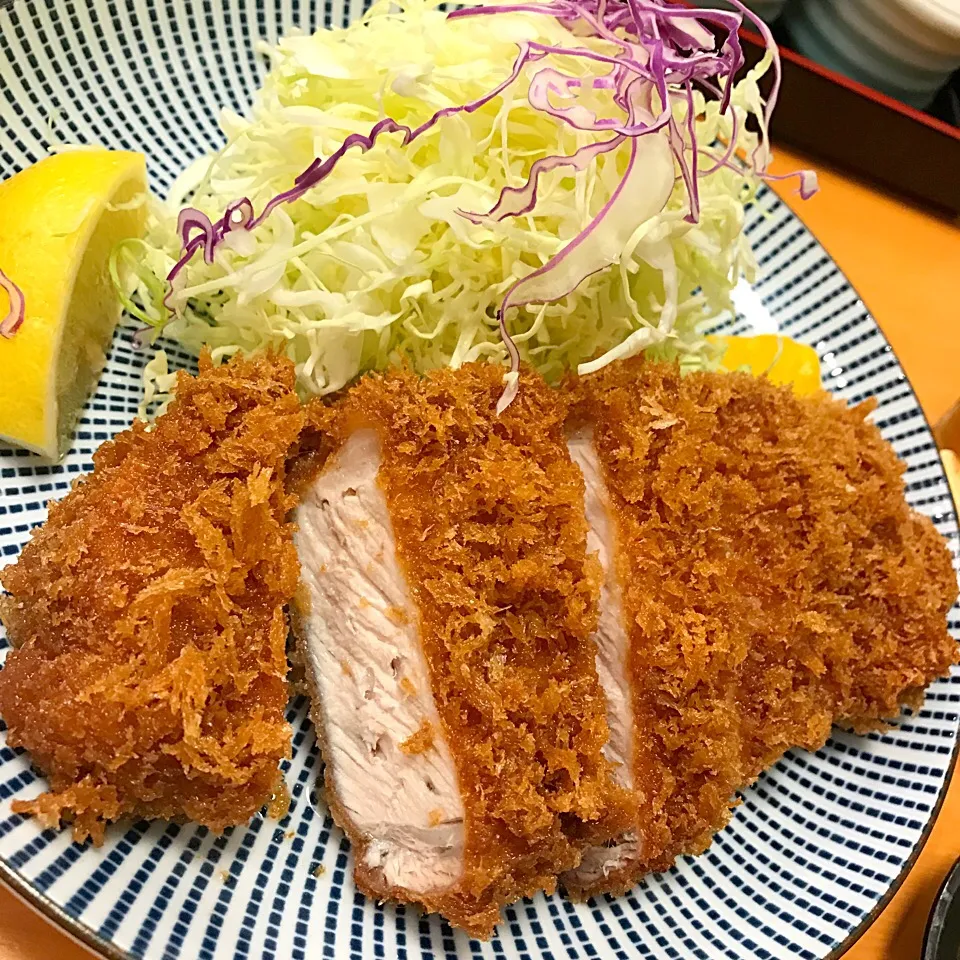 ロースかつランチ定食@とんかつ大門 檍(浜松町)|塩豚骨さん