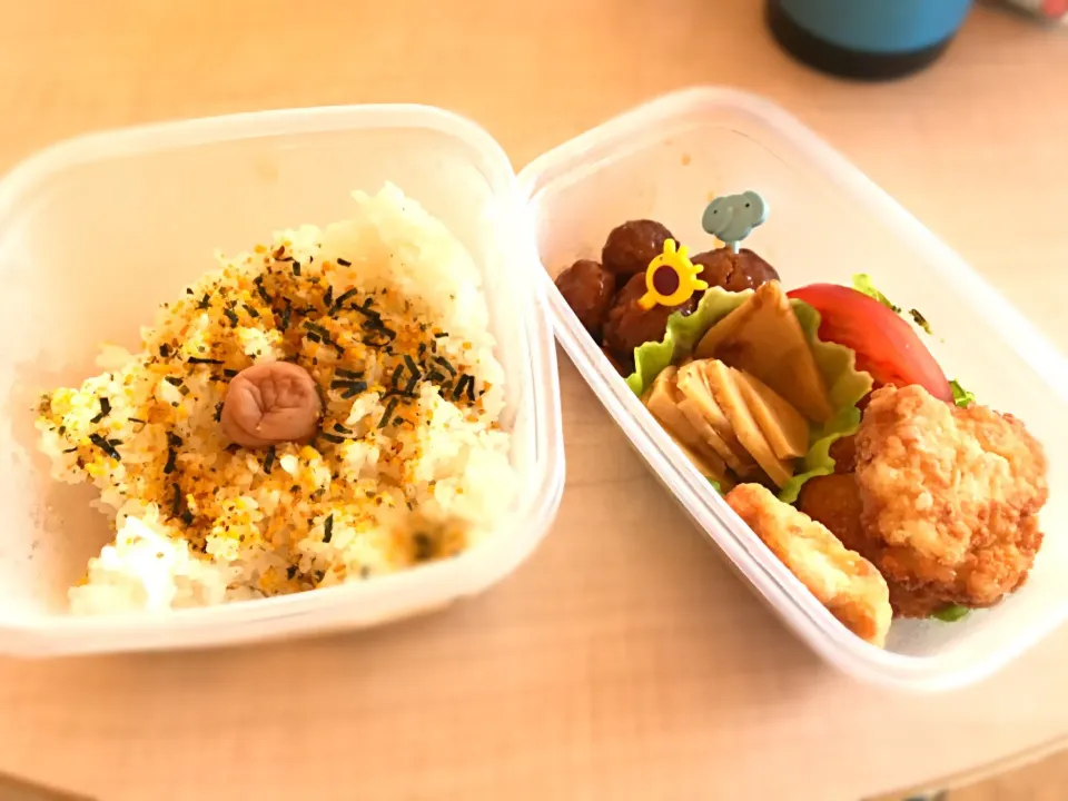 お弁当～！おからナゲットうめー|カズキ君の料理🍳😋💕たまに私🤓さん