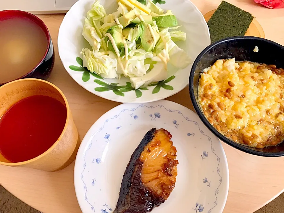 1月18日朝食兼昼食|ばぁさんさん