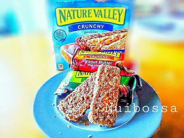 "Granola Bars"👍😋😋
#อาหารเพื่อสุขภาพ 💛💚👍|nuibossa fb.Nui Bossaさん