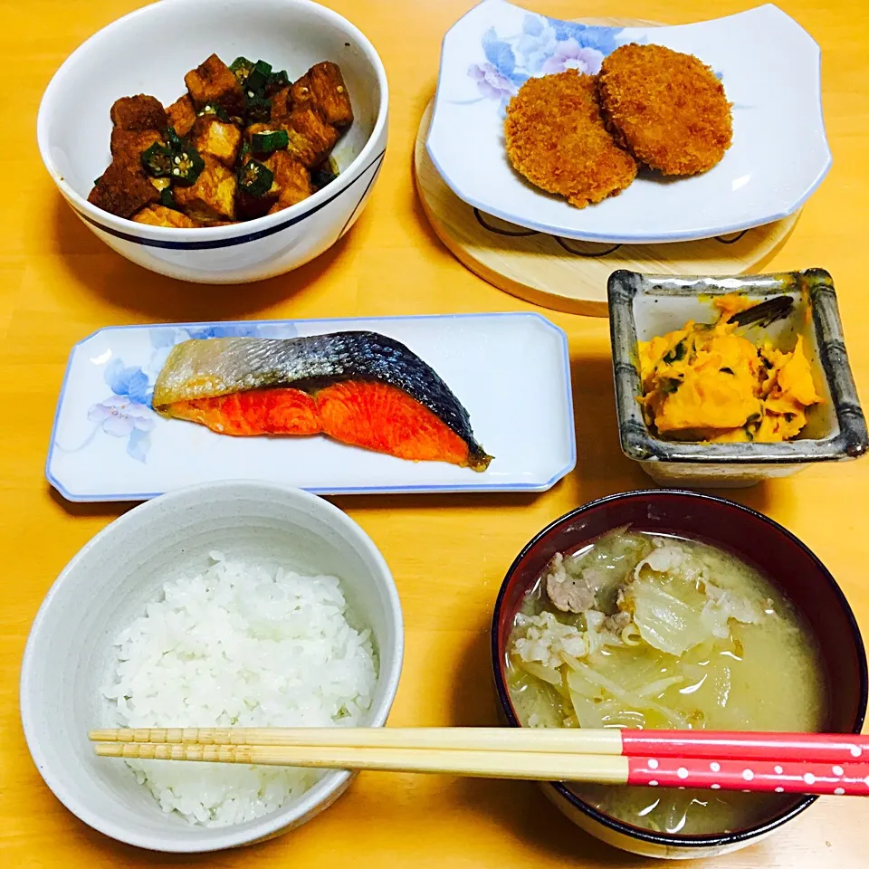 Snapdishの料理写真:よるごはん ＊|はらぺっこさん