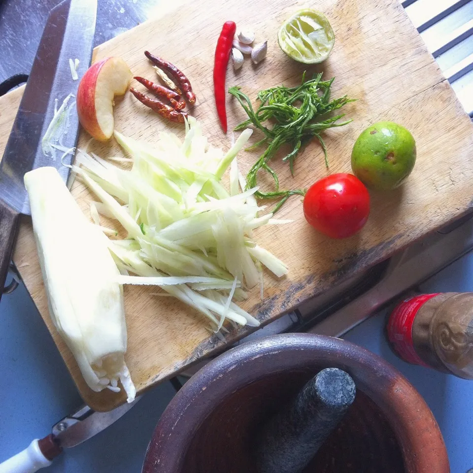 Snapdishの料理写真:Papaya spicy salad
Homecooking by #eatinthai|Eat in Thaiさん