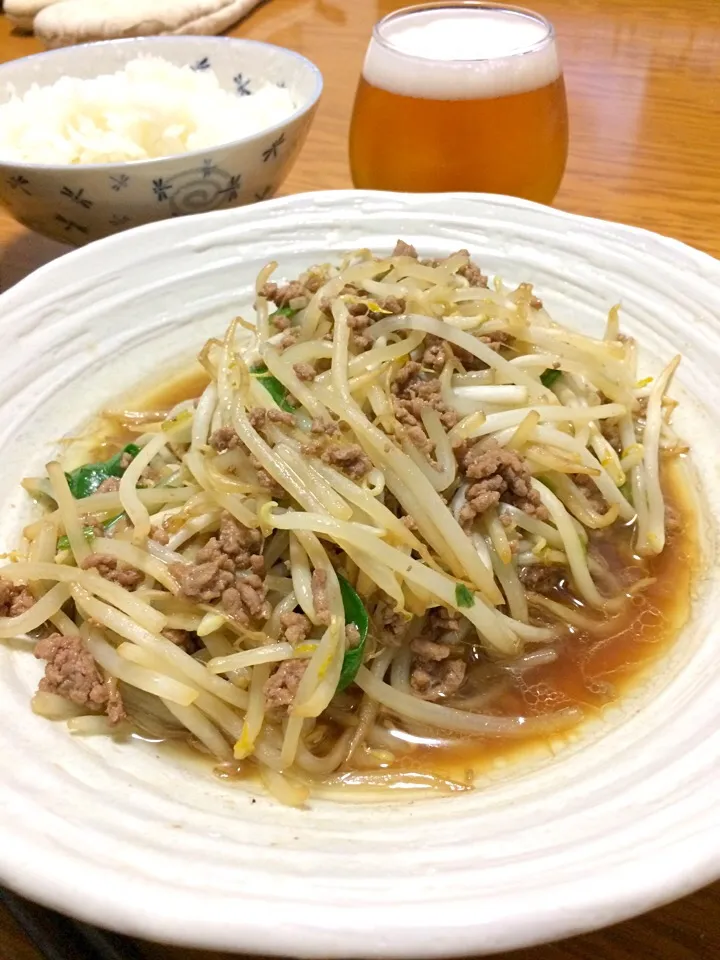 簡単！節約！ニラもやし炒め|風流料理人さん