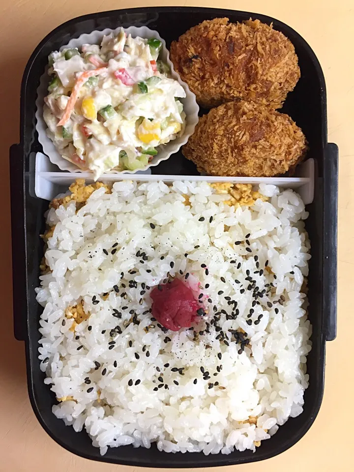 Snapdishの料理写真:お弁当／男子高校生|nayutaさん