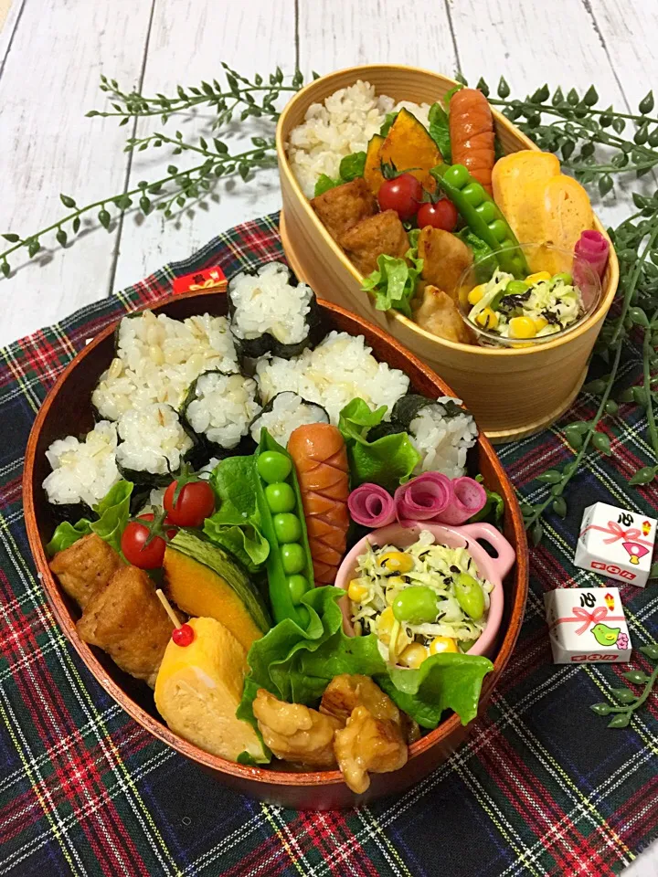 お花おむすび弁当🌺|サリーさん