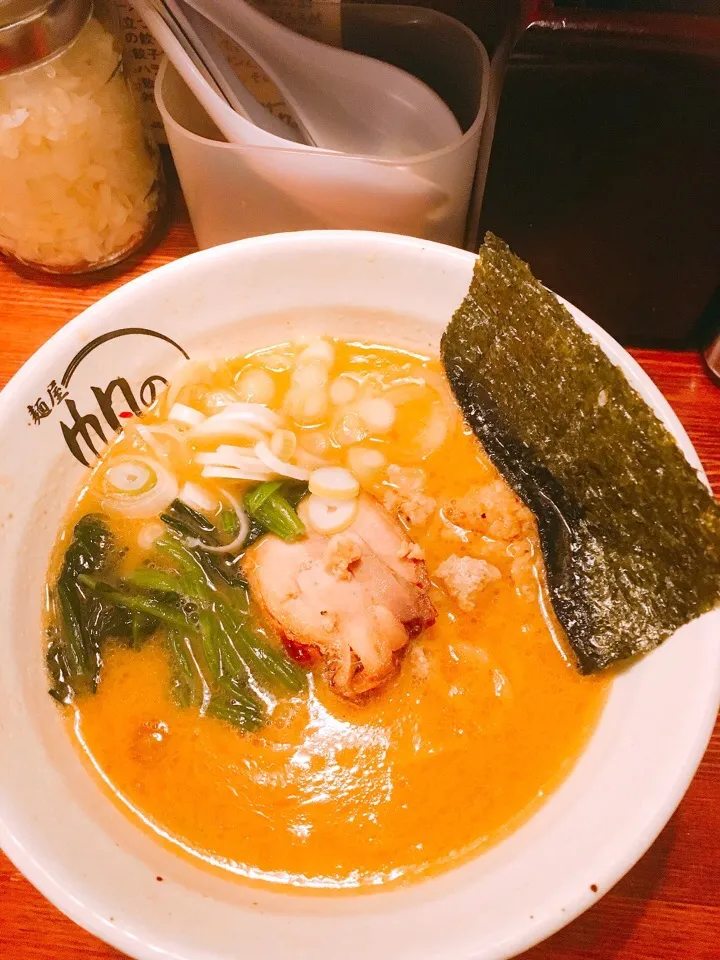 Snapdishの料理写真:麺屋 帆のる ハラールラーメン醤油|しろこ🐾໊さん