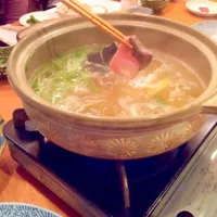 Snapdishの料理写真:鰤しゃぶ#鍋料理 #魚|安達正幸さん