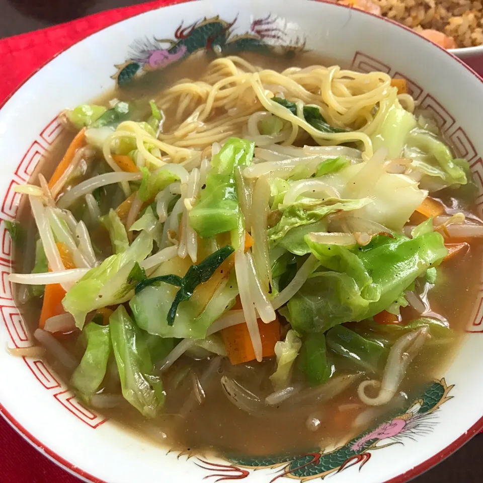 野菜あんかけラーメン|純さん