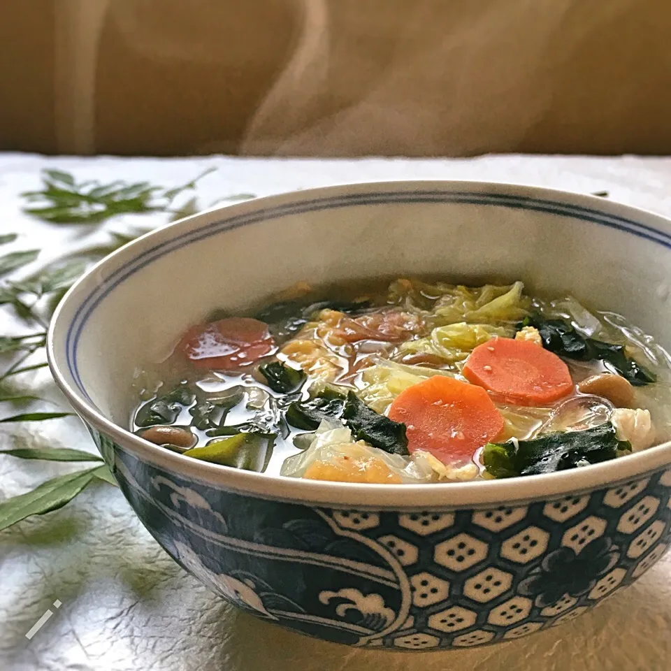 咲きちゃんの料理 じんわりホカホカ✨とろみ生姜春雨麺✨|izoomさん