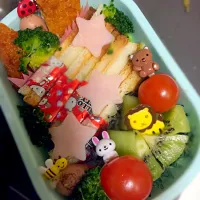 ４歳娘のお弁当♡|ちぃさん