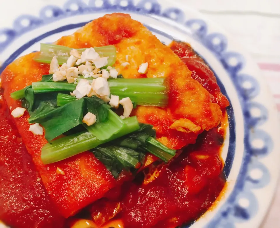 ベトナム風🇻🇳厚揚げのトマト煮🍅|みさん