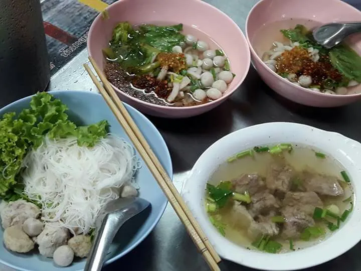 Thai Fish ball noodle.  ^_^|Heartさん