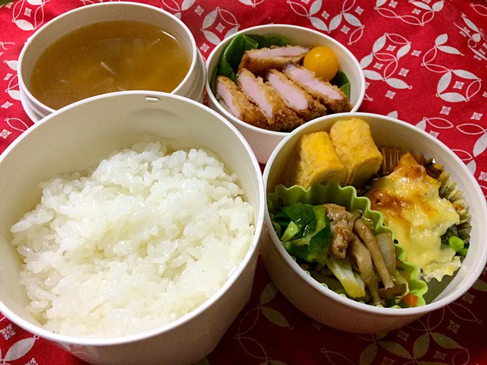 Snapdishの料理写真:今日のパパ弁♪|Hiromi  Nobaさん